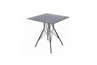 MR1000912 интерьерный стол из HPL 70x70см, цвет «серый гранит»